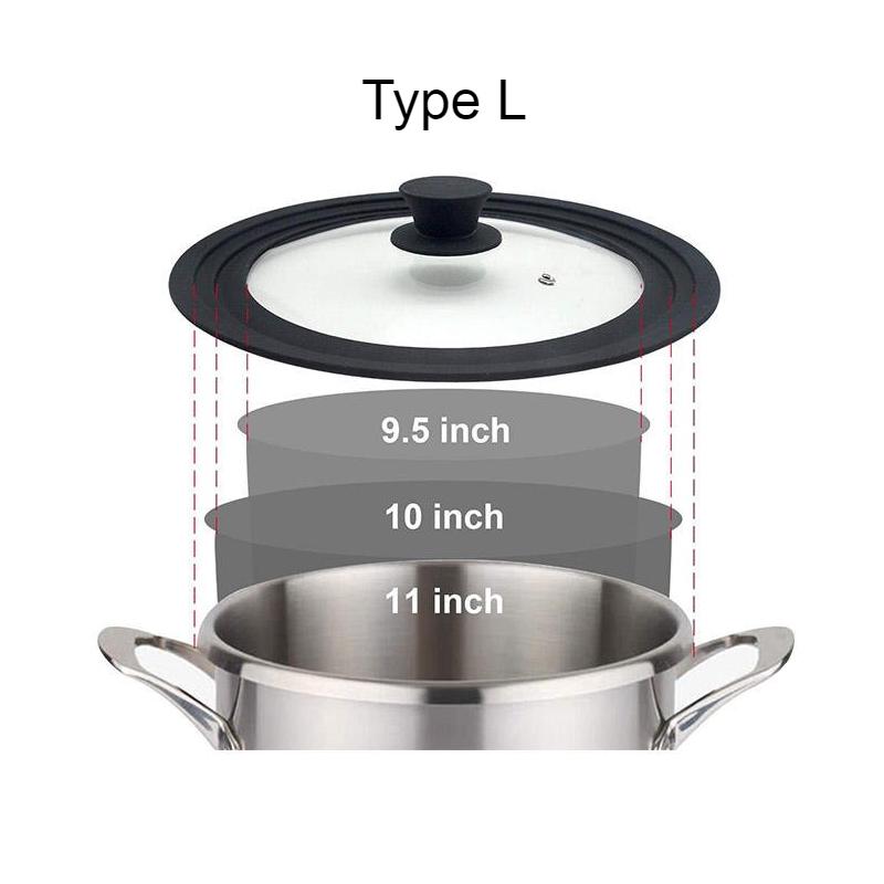 Universal Glass Tempered Lid