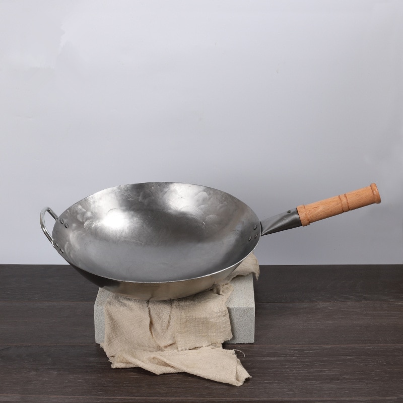 Traditional Iron Wok Pan